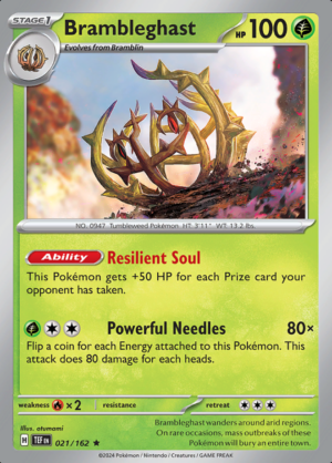 Brambleghast HOLO 021 (TEF)