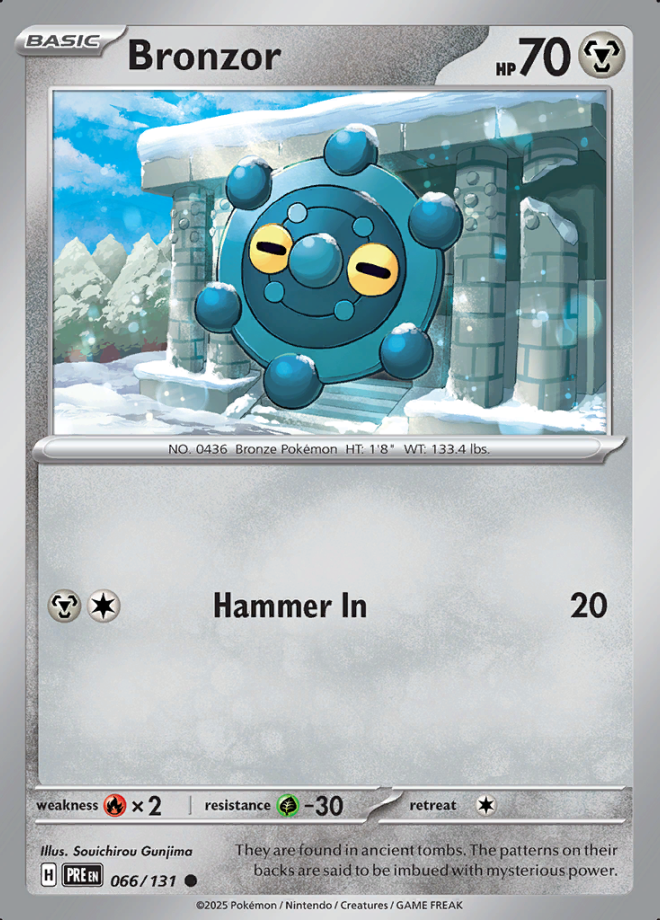 Bronzor Reverse Holo 066 (PRE)