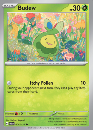 Budew Reverse Holo 004 (PRE)