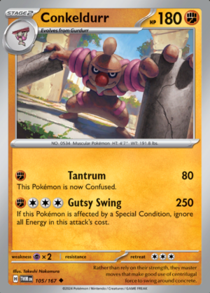 Conkeldurr Reverse Holo 105 (TWM)
