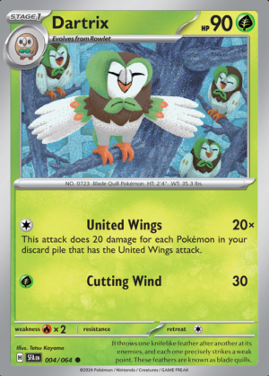 Dartrix Reverse Holo 004 (SFA)