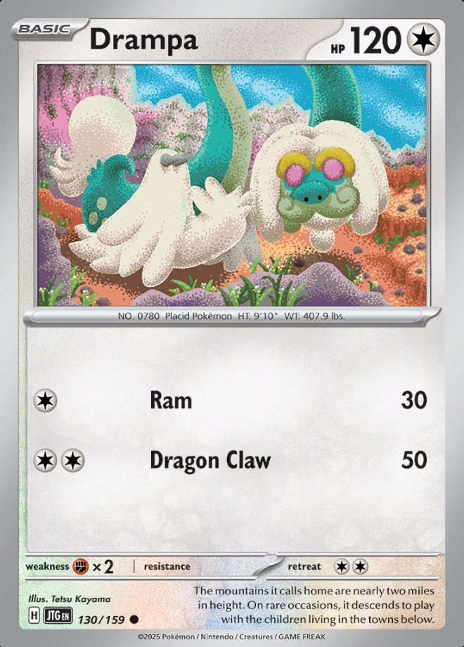 Drampa Reverse Holo 130 (JTG)