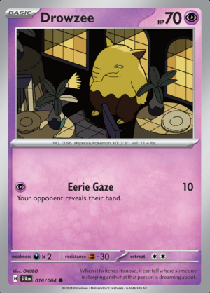 Drowzee 016 (SFA)