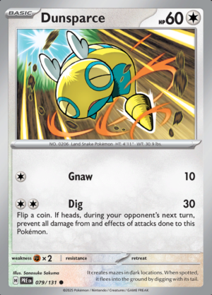 Dunsparce Reverse Holo 079 (PRE)