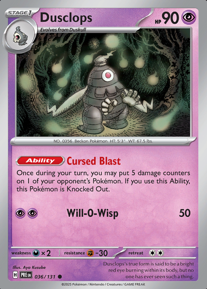 Dusclops 036 (PRE)