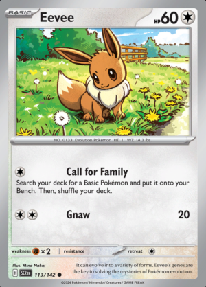 Eevee Reverse Holo 113 (SCR)