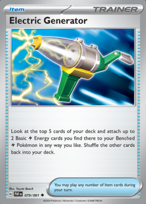 Electric Generator 079 (PAF)