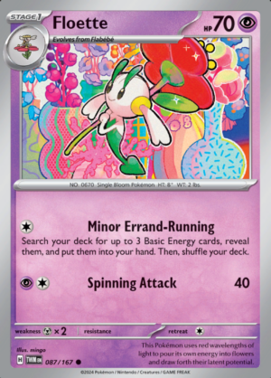 Floette Reverse Holo 087 (TWM)