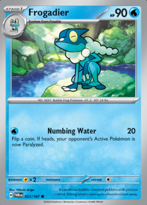 Frogadier Reverse Holo 057 (TWM)