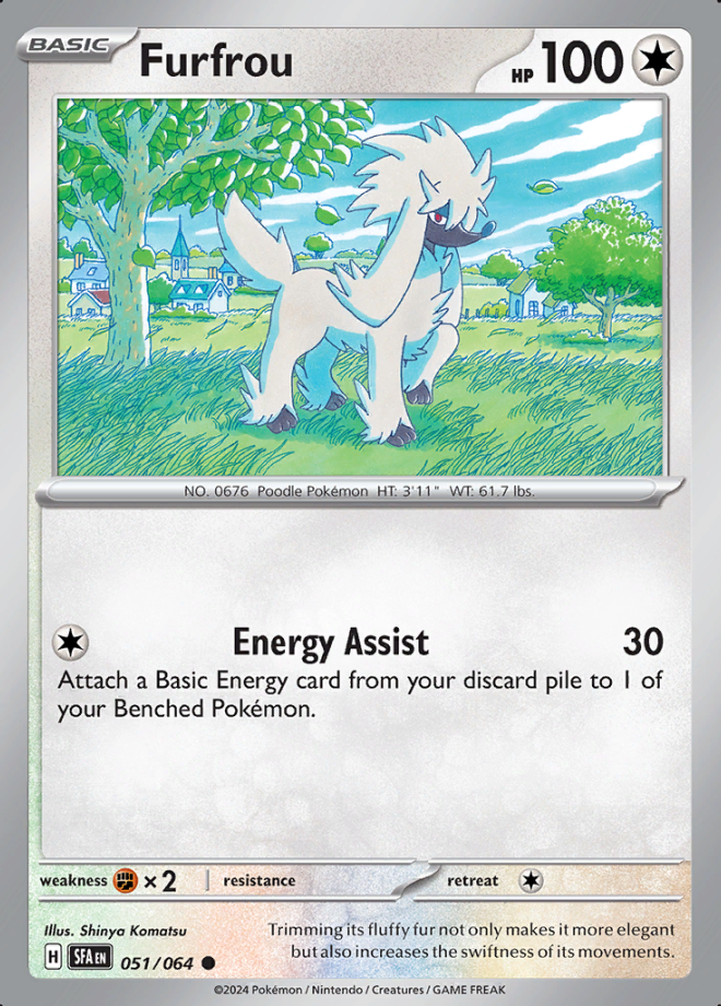 Furfrou Reverse Holo 051 (SFA)