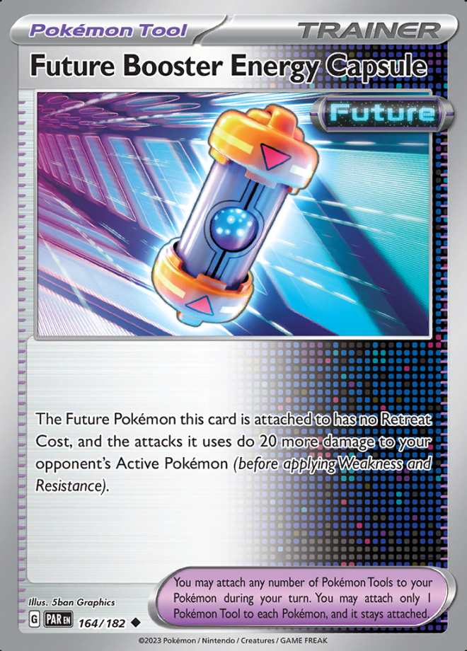 Future Booster Energy Capsule Reverse Holo 164 (PAR)