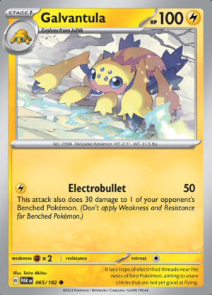 Galvantula Reverse Holo 065 (PAR)