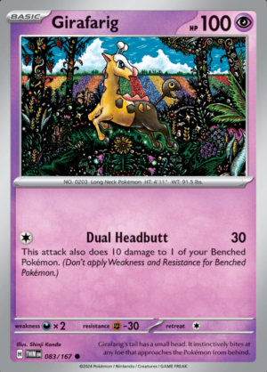 Girafarig 083 (TWM)