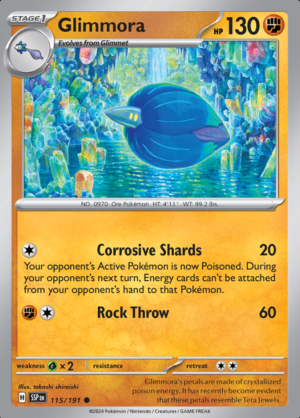 Glimmora Reverse Holo 115 (SSP)
