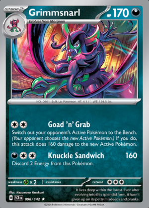 Grimmsnarl Holo 096 (SCR)