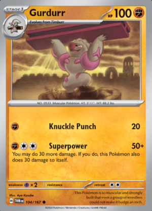 Gurdurr Reverse Holo 104 (TWM)