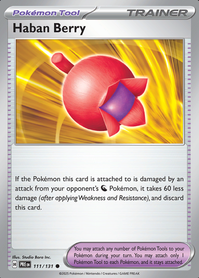 Haban Berry Reverse Holo 111 (PRE)