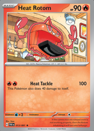 Heat Rotom Holo 013 (PAF)