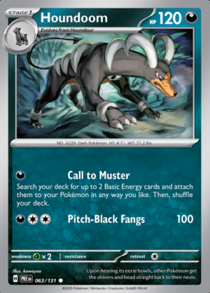 Houndoom 063 (PRE)