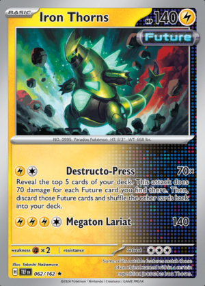 Iron Thorns HOLO 062 (TEF)