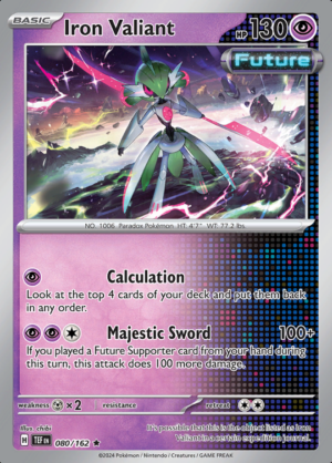 Iron Valiant HOLO 080 (TEF)