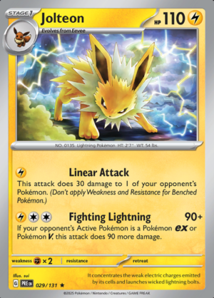 Jolteon Holo 029 (PRE)