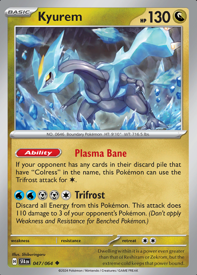 Kyurem Reverse Holo 047 (SFA)