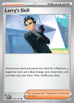 Larry's Skill Reverse Holo 115 (PRE)