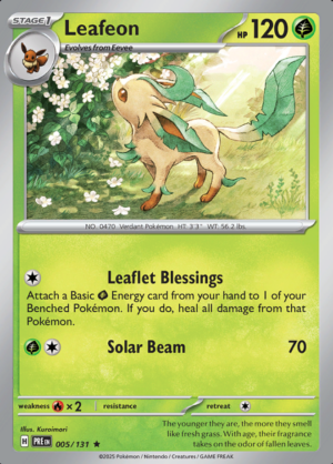 Leafeon Holo 005 (PRE)