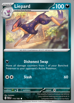 Liepard Reverse Holo 115 (PAR)
