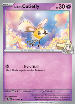 Lillie's Cutiefly Reverse Holo 066 (JTG)