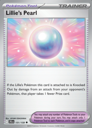 Lillie's Pearl Reverse Holo 151 (JTG)