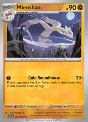 Mienshao Reverse Holo 084 (SCR)