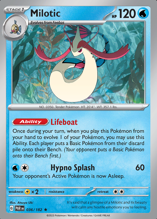Milotic Holo 036 (PAR)