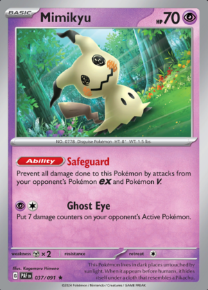 Mimikyu Holo 037 (PAF)