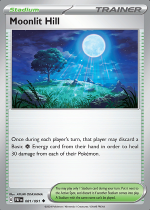 Moonlit Hill Reverse Holo 081 (PAF)