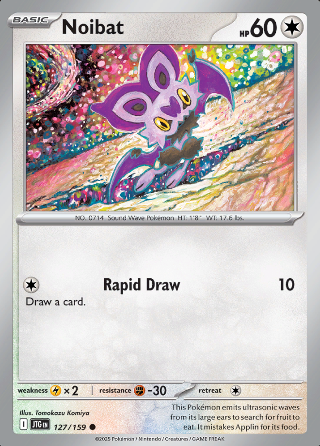 Noibat Reverse Holo 127 (JTG)