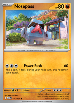 Nosepass Reverse Holo 101 (TWM)