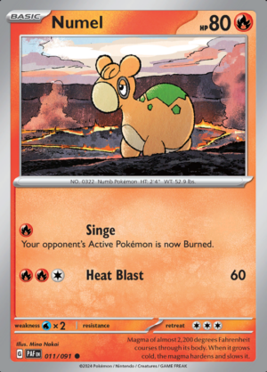 Numel Reverse Holo 011 (PAF)