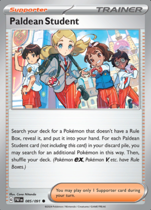 Paldean Student Reverse Holo 085 (PAF)