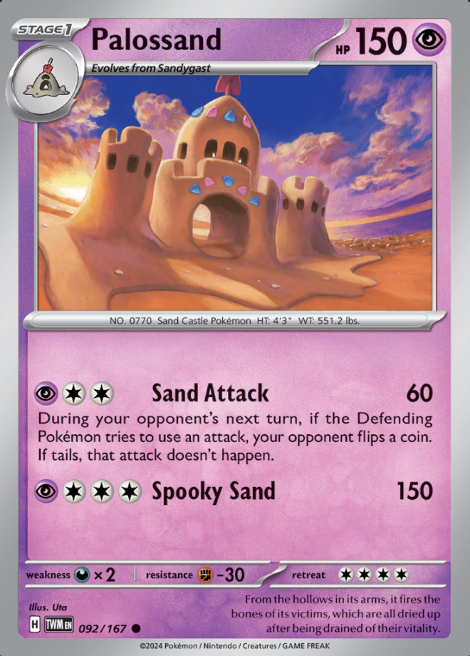 Palossand Reverse Holo 092 (TWM)