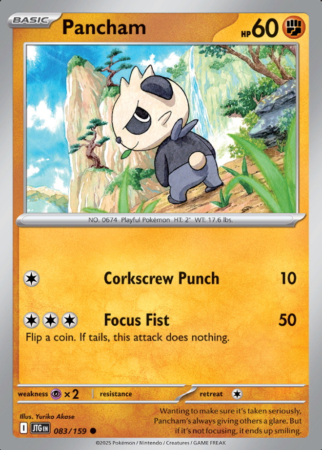 Pancham Reverse Holo 083 (JTG)