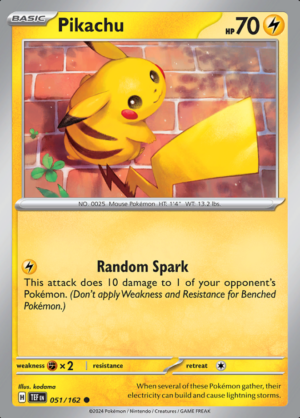 Pikachu 051 (TEF)