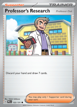 Professor's Research Reverse Holo 122 (PRE)