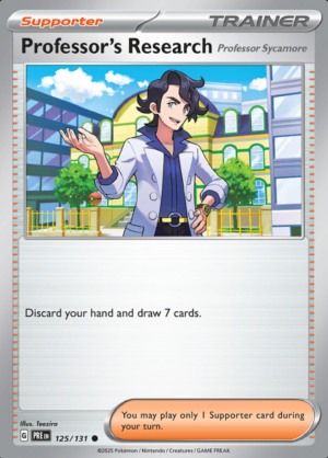 Professor's Research Reverse Holo 125 (PRE)