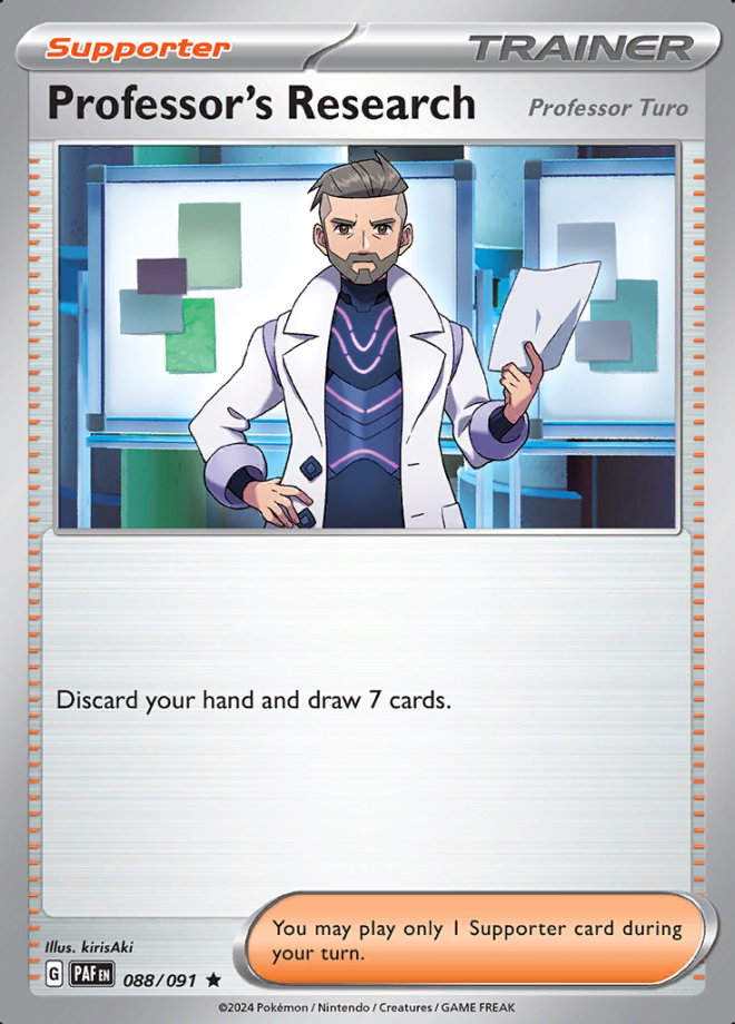 Professor's Research Reverse Holo 088 (PAF)