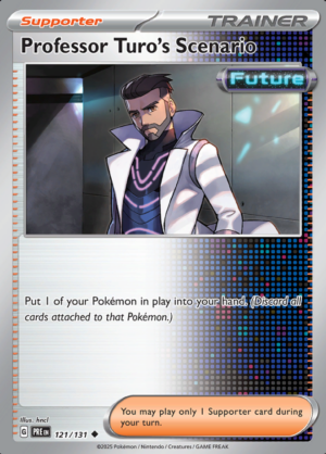 Professor Turo's Scenario Reverse Holo 121 (PRE)