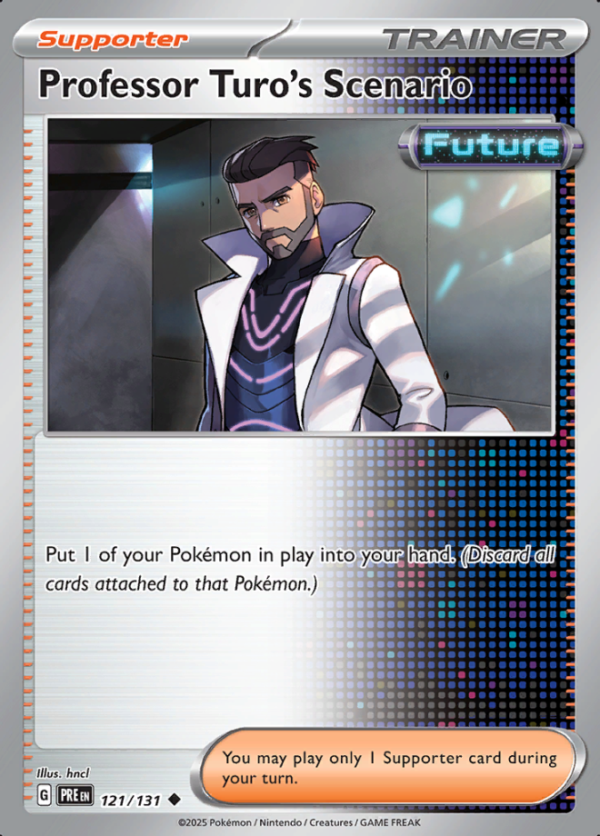 Professor Turo's Scenario Reverse Holo 121 (PRE)