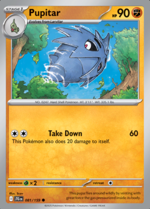 Pupitar Reverse Holo 081 (JTG)