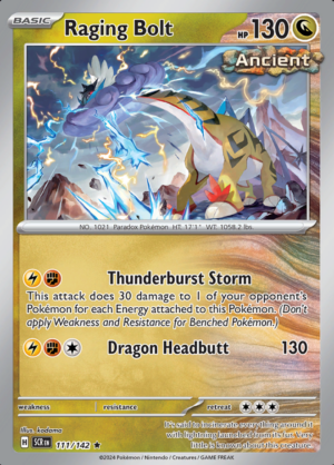 Raging Bolt Holo 111 (SCR)
